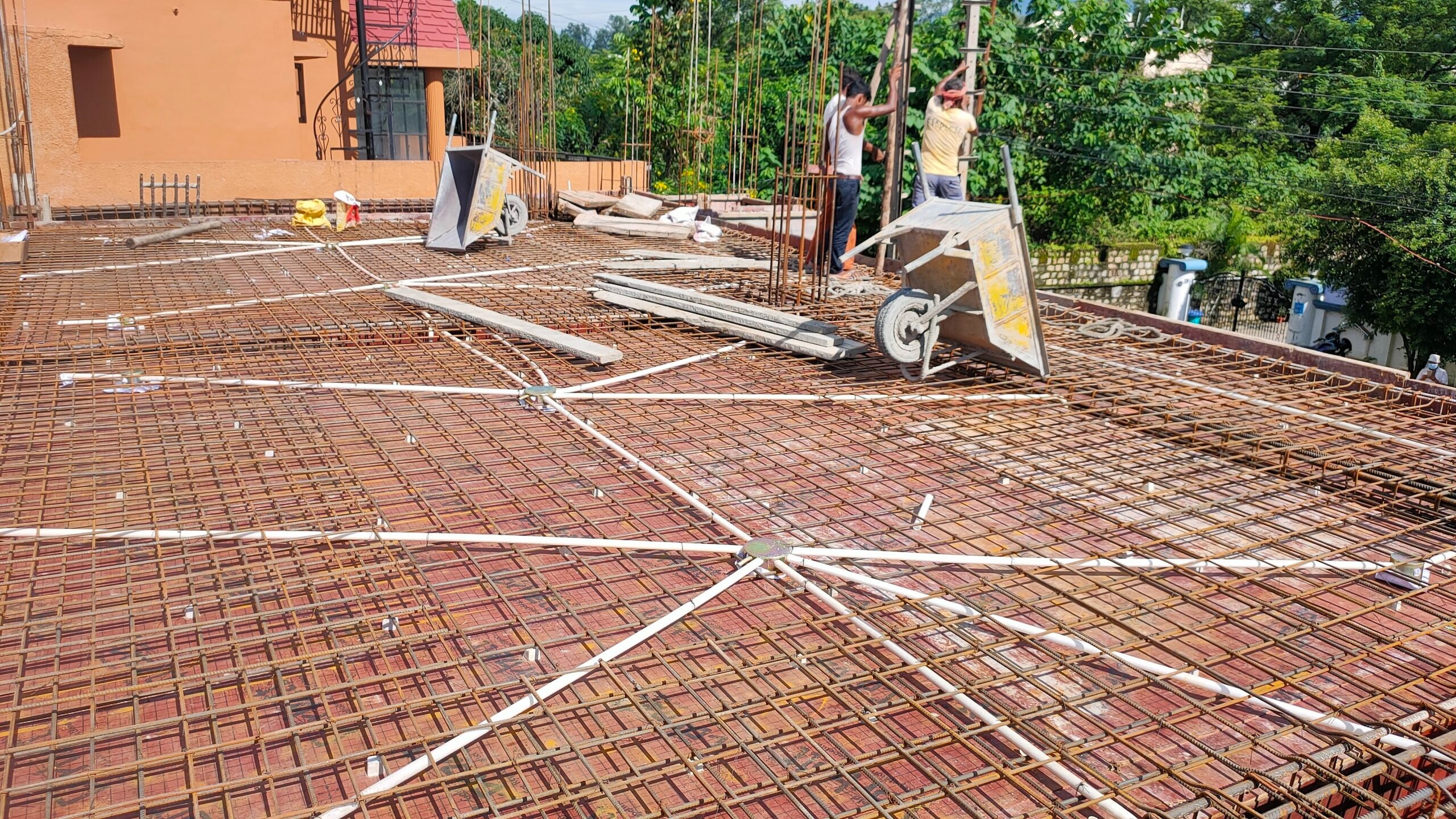 snayderr Electrical slab work